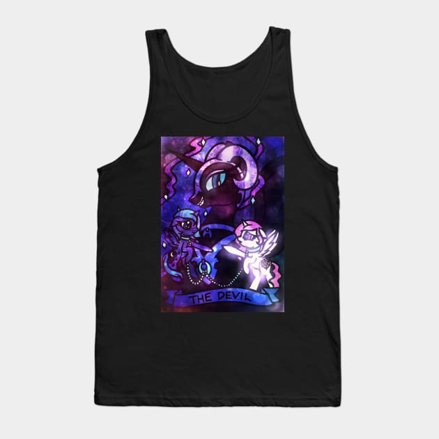 MLP Arcana | The Devil Tank Top by ScribbleSketchScoo